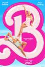 <p>In the official poster for the film, Margot Robbie and Ryan Gosling are seen sitting on the iconic Barbie "B" logo. The poster also features the text, "She's everything. He's just Ken." </p>