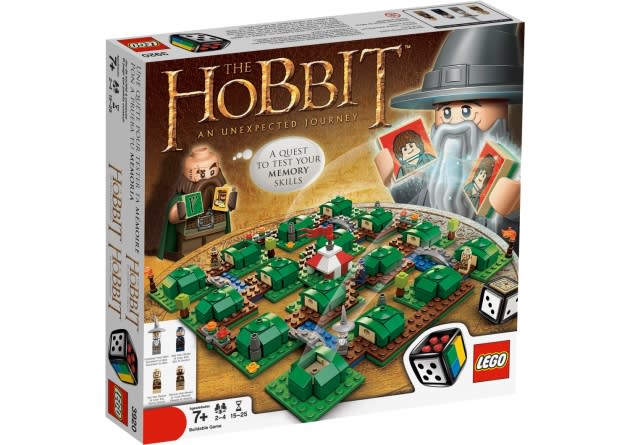 <b>The Hobbit: An Unexpected Journey Lego game</b><br><br>Build the board, play the game, then take it apart and play it differently. Lego’s range of board games are made to inspire creativity, and this year’s top-seller kicks up the interest with a little Tolkien magic.<br><br> <a href="http://www.amazon.com/LEGO-6022439-Hobbit-Games-3920/dp/B008HM3R5S" rel="nofollow noopener" target="_blank" data-ylk="slk:Buy on Amazon;elm:context_link;itc:0;sec:content-canvas" class="link ">Buy on Amazon</a>