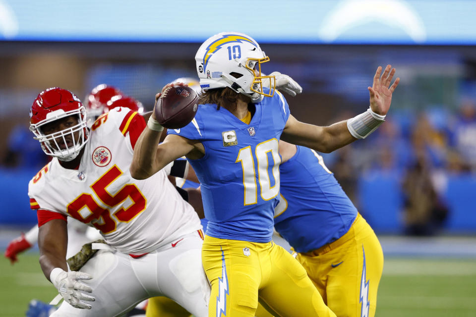 Chargers respond to Emmanuel Acho calling Justin Herbert ‘social media quarterback’