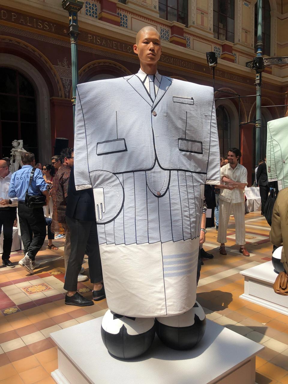 Did someone say “camp”? Seen at Thom Browne.