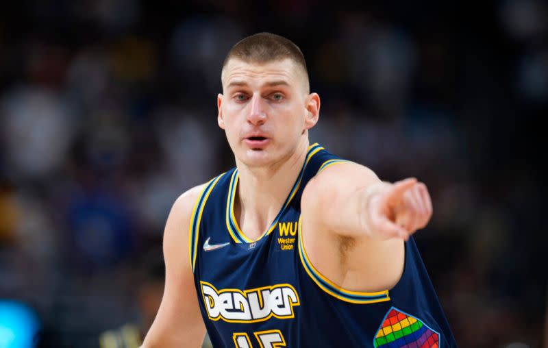 ▲金塊明星中鋒Nikola Jokic。（圖／美聯社／達志影像）