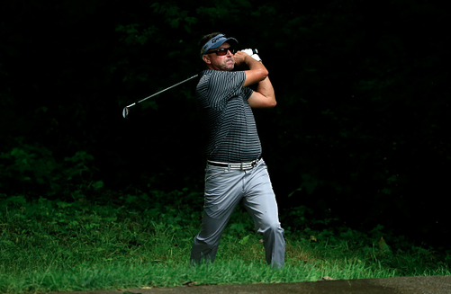 Australian Golfer Robert Allenby was charged with disorderly conduct and trespassing. Photo: Getty.