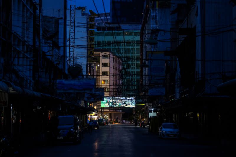 COVID-19 impact on Thailand's legendary Patpong nightlife and sex trade district in Bangkok