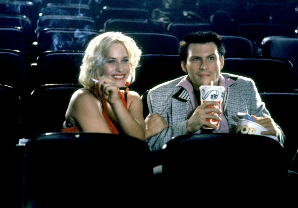 TRUE ROMANCE, Patricia Arquette, Christian Slater, 1993, (c) Warner Brothers/courtesy Everett Collection