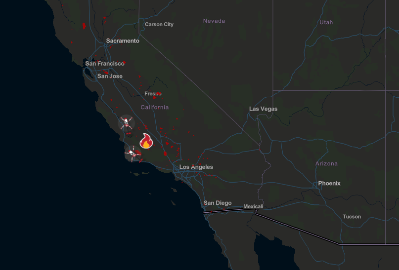 Cañon City Fire deployed to "Hurricane Fire" in California