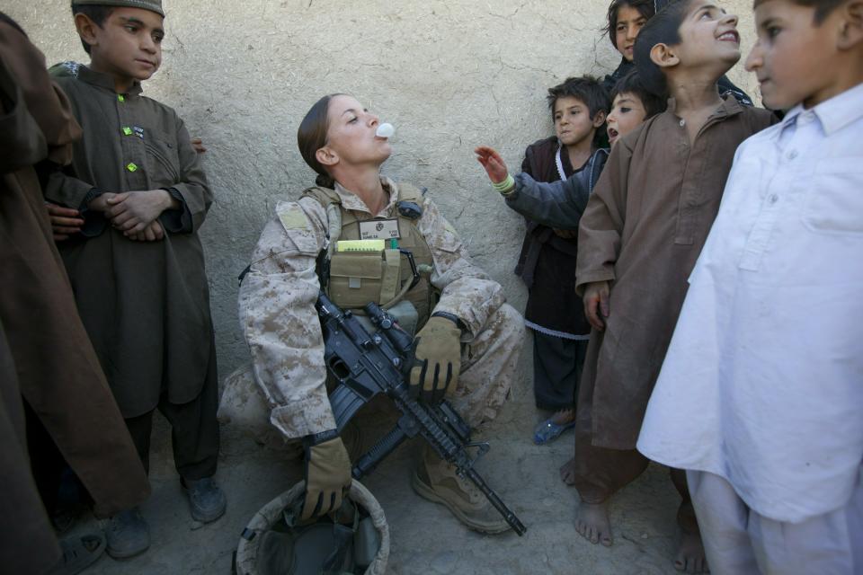 Female Marines Take On Challenges in Afghanistan