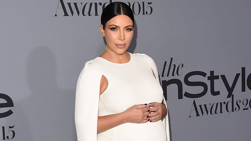 <p>Kim Kardashian plans to delivery breech baby naturally</p>