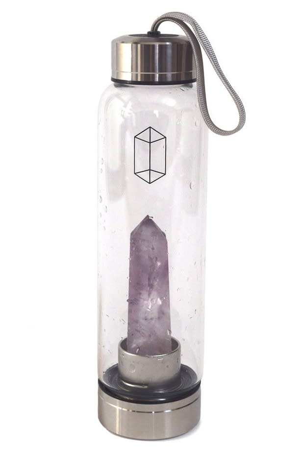 Amethyst Water Bottle, Goop