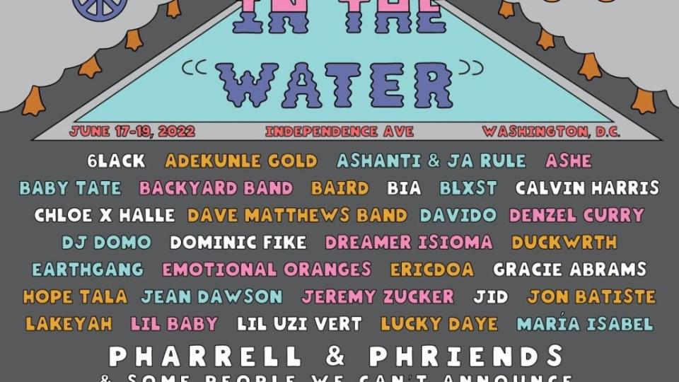 something in the water lineup