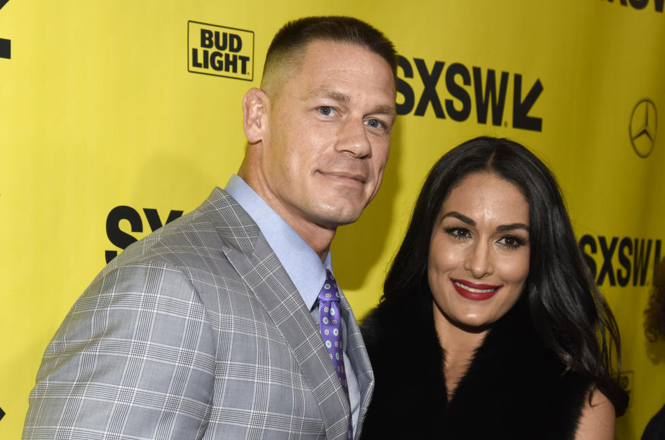 John Cena and Nikki Bella 