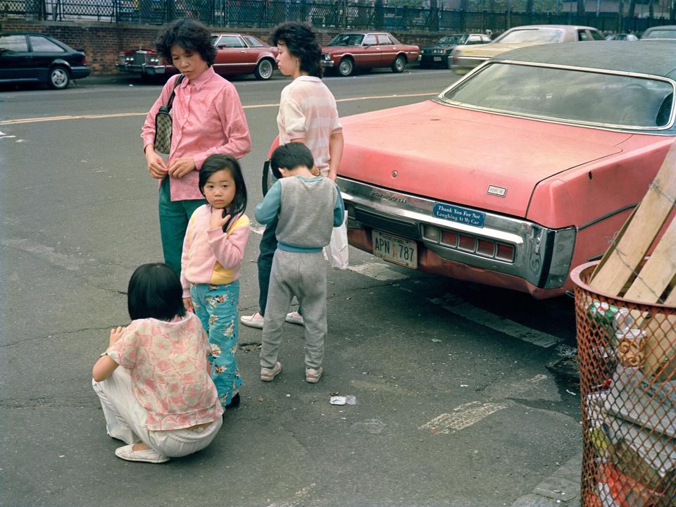 Pink on Forsyth Street, 1986