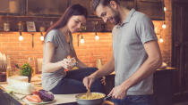 <p>Cooking at home is a good way to save money. And you can create a meal just as lavish and tasty as anything you’d get at a restaurant with a budget-friendly recipe from a celebrity chef. For a real royal dining experience, break out your tablecloth and fancy china.</p>