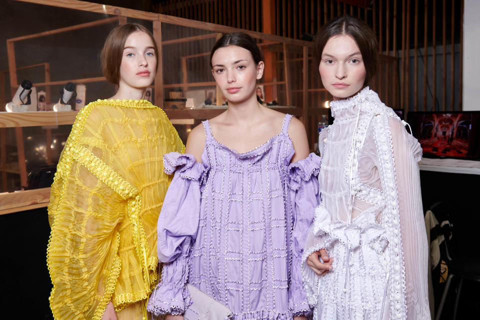 Looks by Sofia Ilmonen at the Hyères International Festival of Fashion and Photography. - Credit: © Etienne Tordoir/Catwalkpictures/Courtesy of the Hyères International Festival of Fashion and Photography