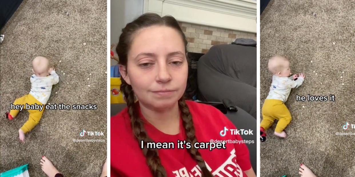 Screenshots from the TikTok