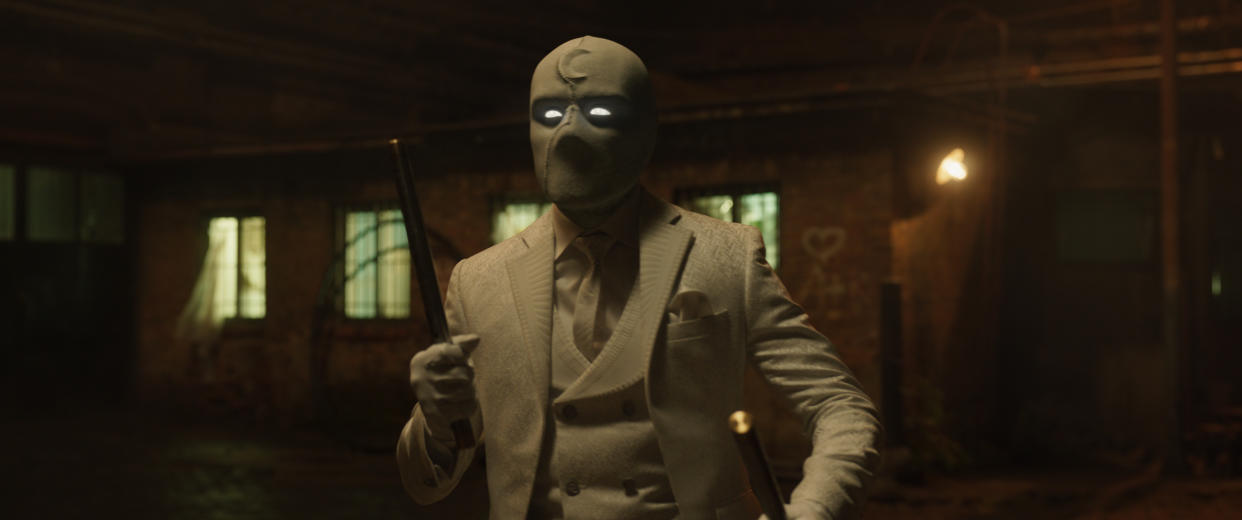 Moon Knight follows the story of Spector, played by Isaac, a mercenary with dissociative identity disorder (Marvel/PA)