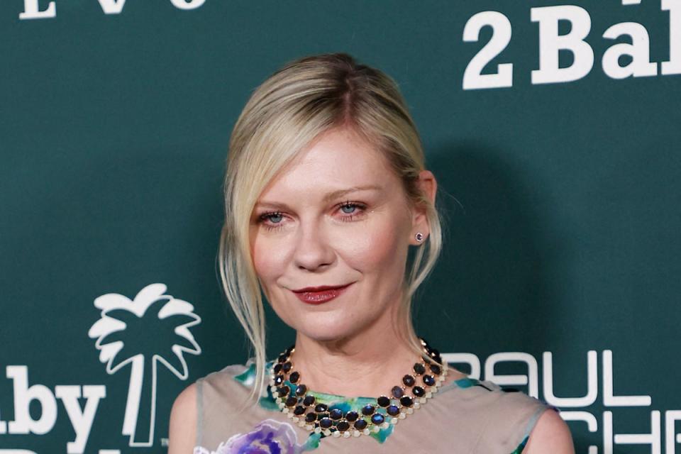 Dunst pictured in 2023 (AFP via Getty Images)