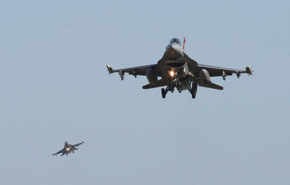 Denmark to send F-16s to Ukraine by April next year (Copyright 2023 The Associated Press. All rights reserved.)