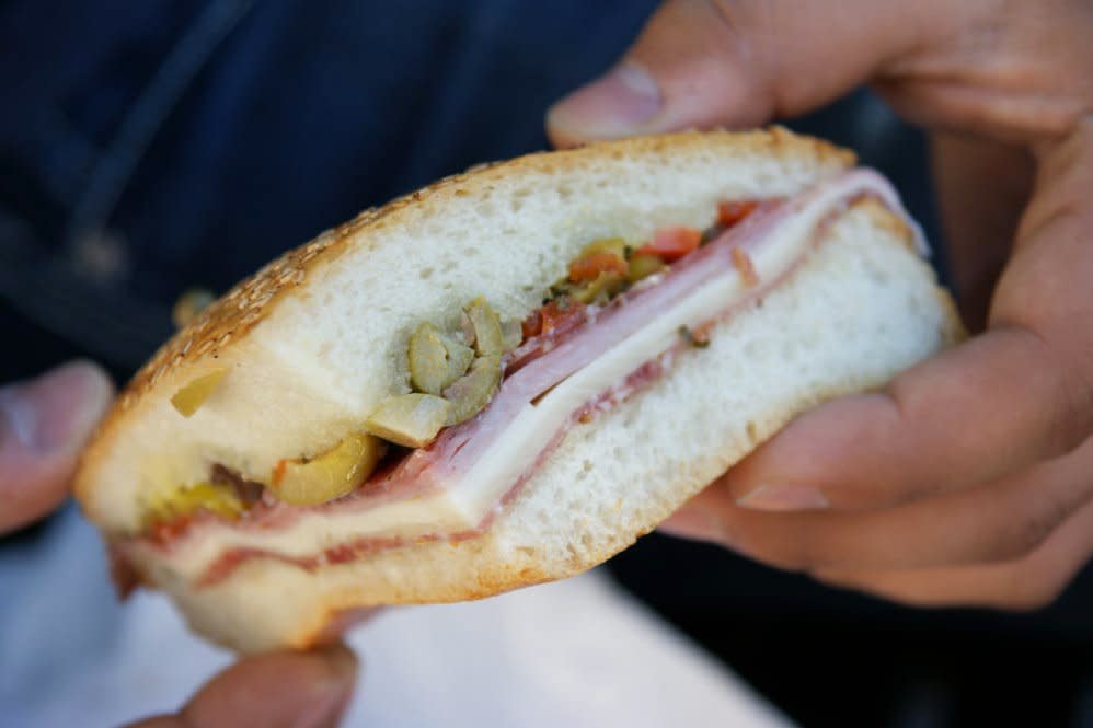 Muffuletta, Central Grocery & Deli, New Orleans, Louisiana