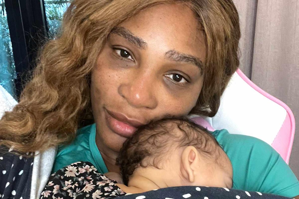 Serena Williams Shares Photo Cuddling Baby Adira After Saying She's 'Not Ok  Today': 'This Makes Me So Happy