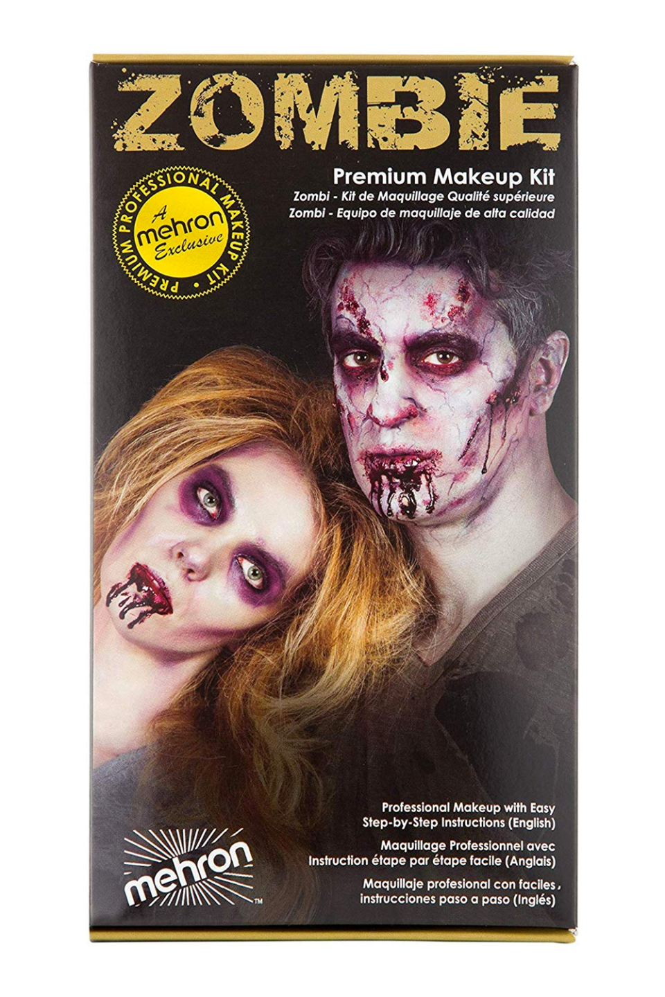 1) Mehron Makeup Zombie Kit