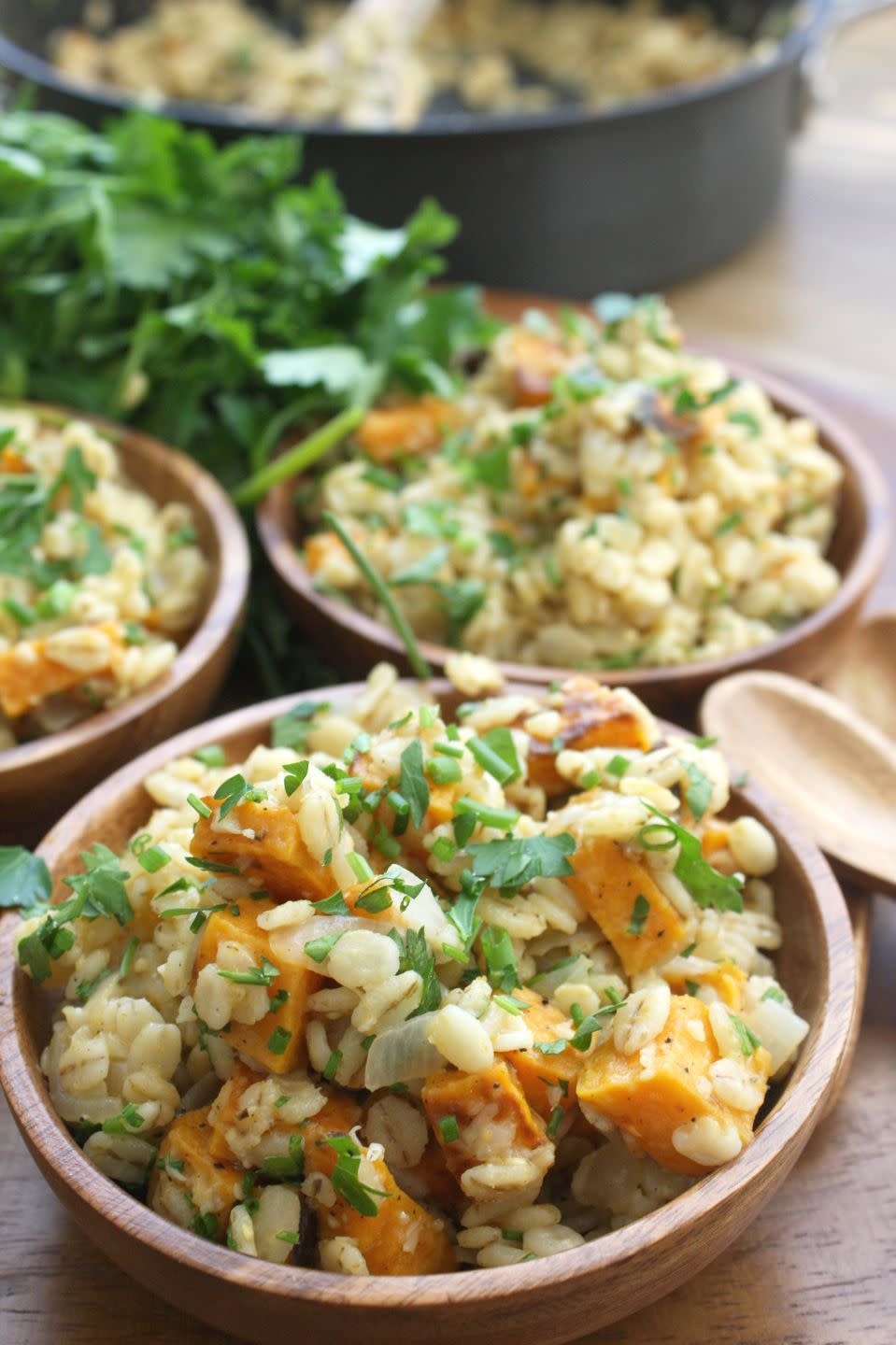 Pumpkin Barley Risotto