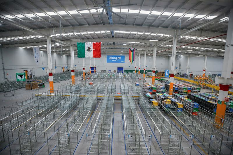 Amazon opens biggest last mile delivery center in Latin America, in Mexico City