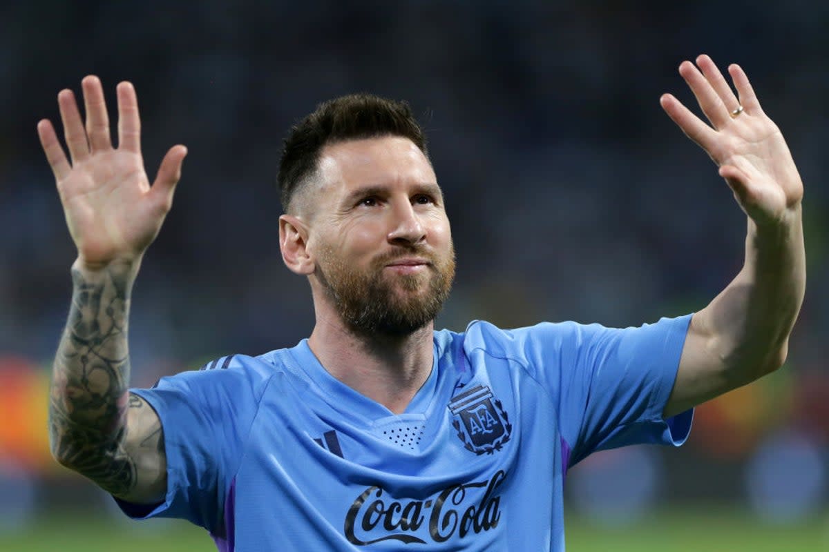 Lionel Messi will play his club football in the US after joining Inter Miami  (Getty Images)