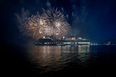 Cunard’s new ship, Queen Anne, departs her home port of Southampton for the first time today Friday, May 3, 2024. Queen Anne is the fourth ship to join the Cunard fleet and the 249th to sail under the Cunard flag.