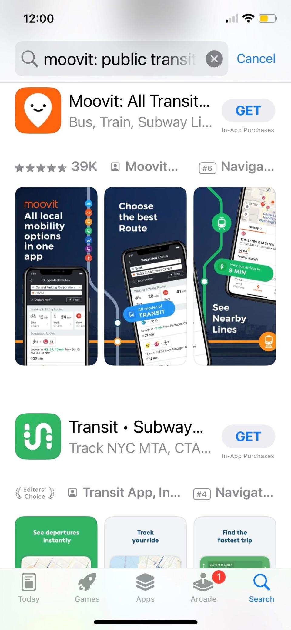 Many transit agencies around the world make their real-time data feeds available to the public, which allows third party transport app companies such as Google Maps, Transit, Moovit and Citymapper to show real-time departure information.