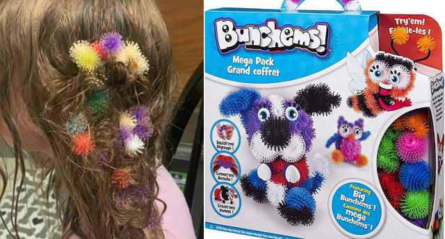 Mom's warning: Bunchems toy sticks in child's hair