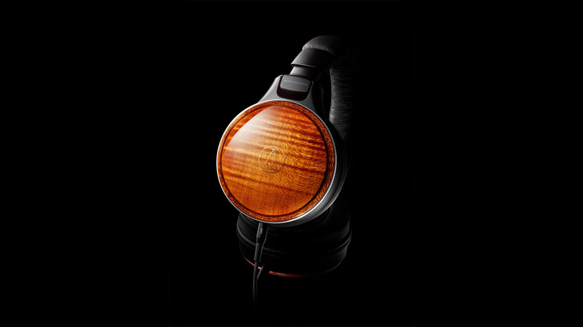 Audio-Technica's new wooden headphones are stunning, high-end and 