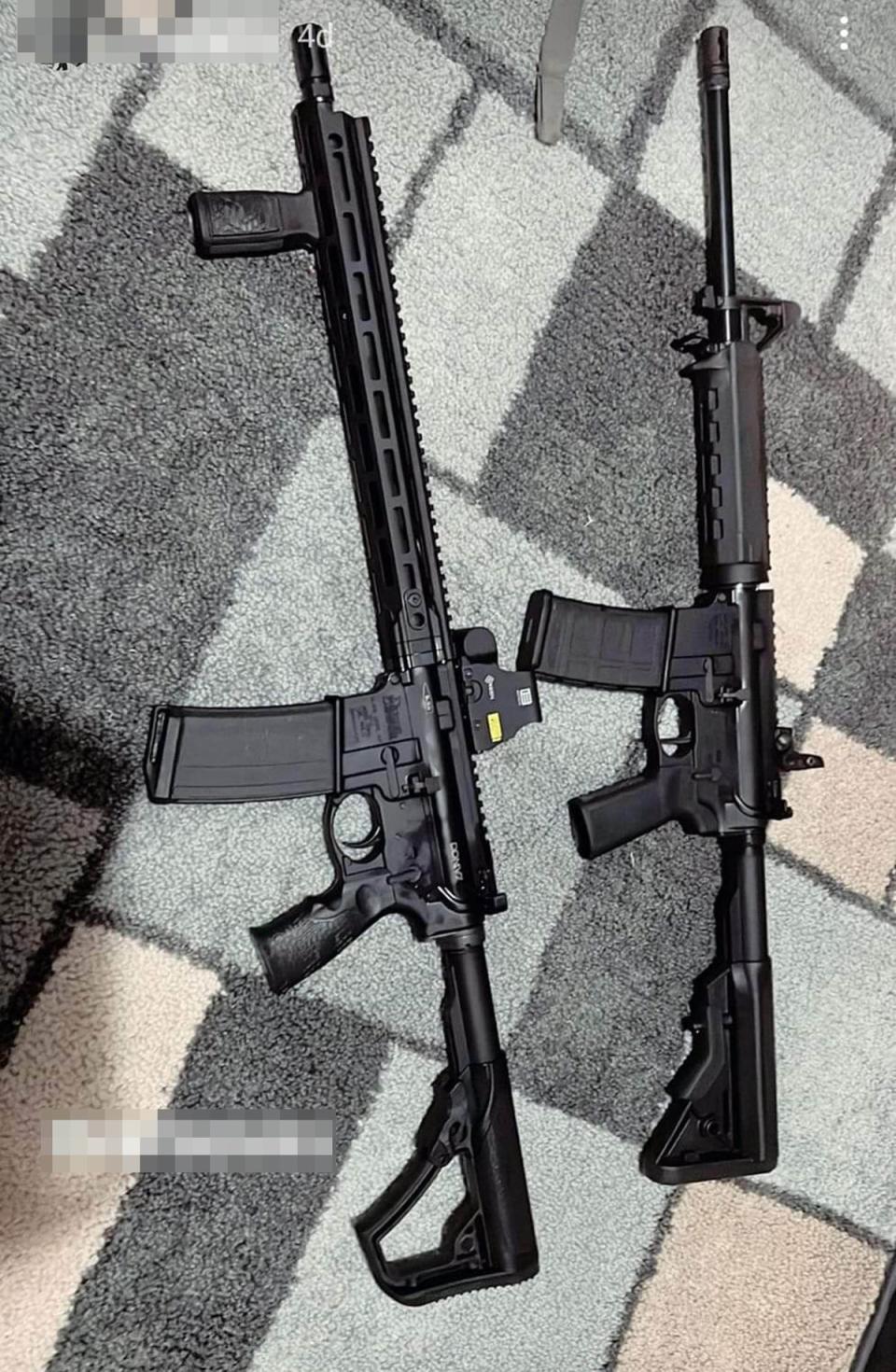 Uvalde shooter Salvador Ramos posted photos of his guns online (instagram)