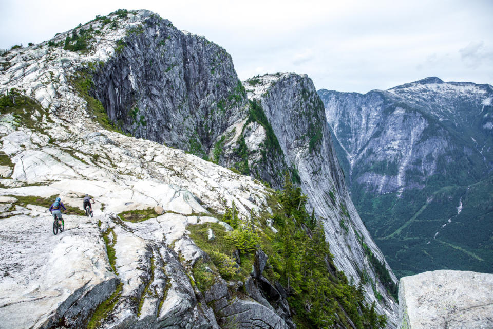 <p>Photo: Ryan Creary</p><p>Andrew Shostak, Ian Middleton and the otherworldly scale of Powell River.</p>