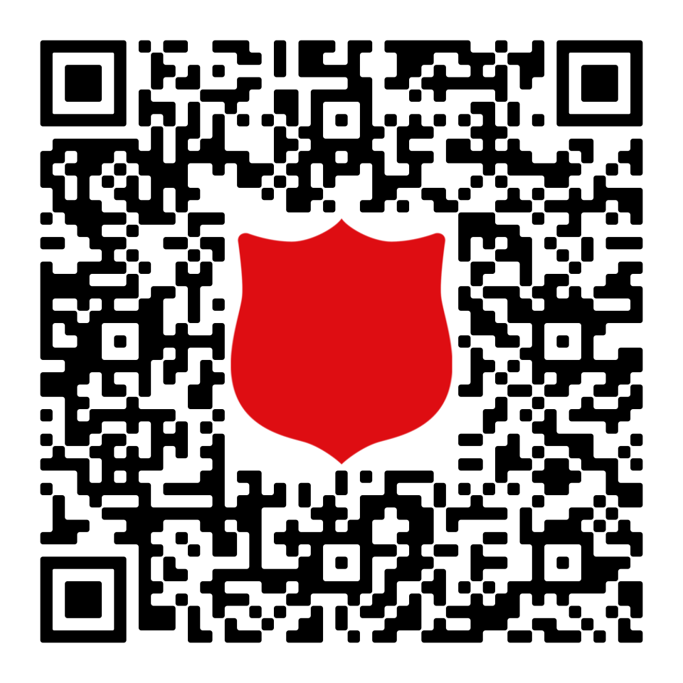 Scan this QR code with your smartphone to make a donation for the Salvation Army of Clarksville.