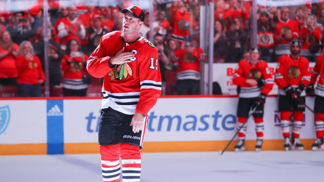 Jonathan Toews captained Chicago to three Cup wins 