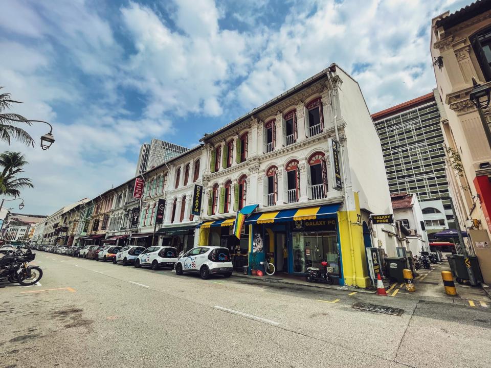 Mosque Street in Chinatown.