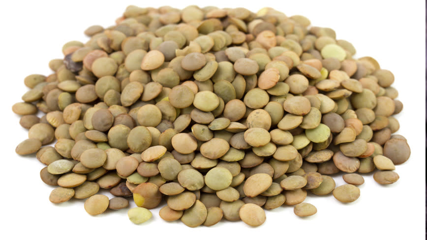 Dried lentils