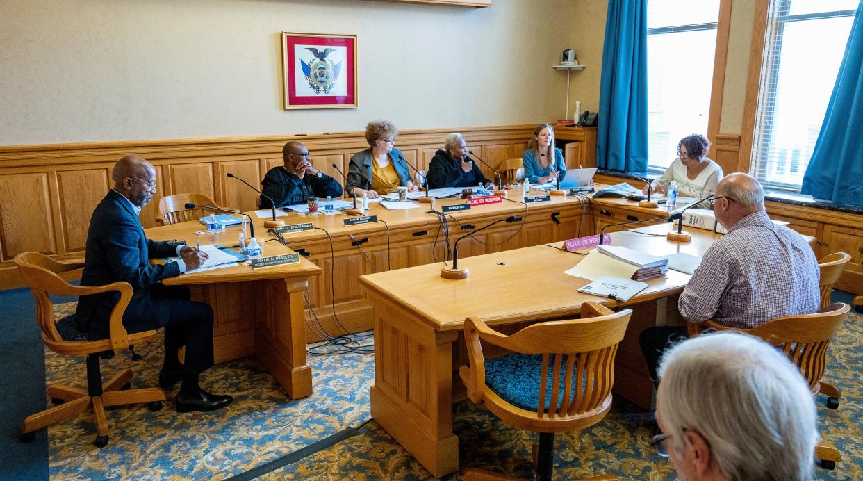 The Housing Authority of the City of Milwaukee (HACM) held a monthly board meeting on Wednesday September 13, 2023 at Milwaukee City Hall in Milwaukee, Wis.