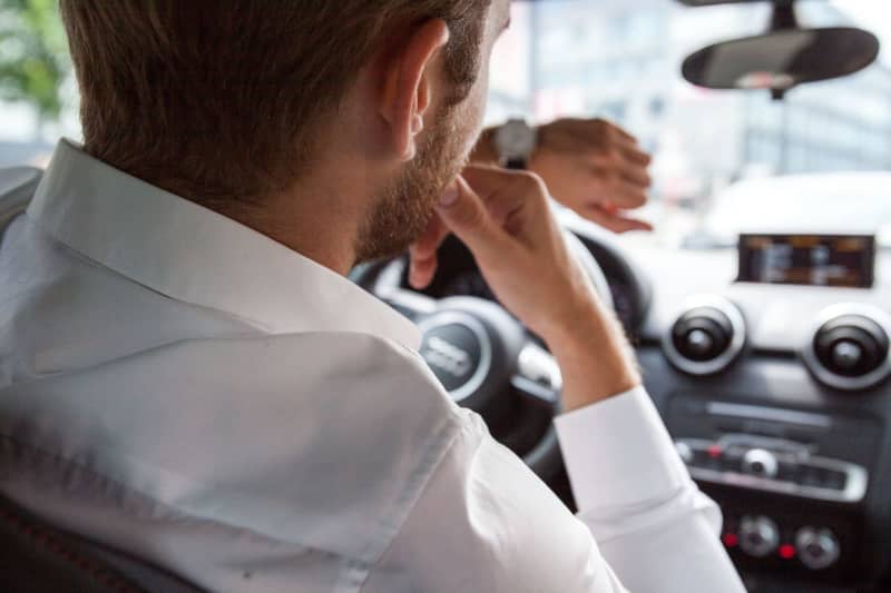 Pent-up emotions, whether they are negative or positive, can fuel a riskier driving style, so make sure to consciously take time to calm down before getting behind the wheel. Christin Klose/dpa-tmn