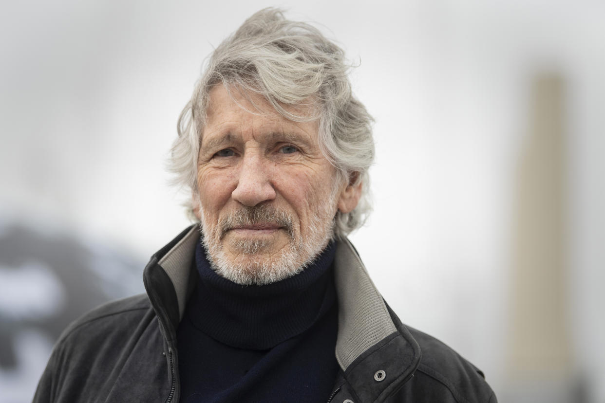 File photo dated 21/02/20 of Roger Waters who has accused his former bandmate David Gilmour of banning him from using Pink Floyd's website to promote his work.