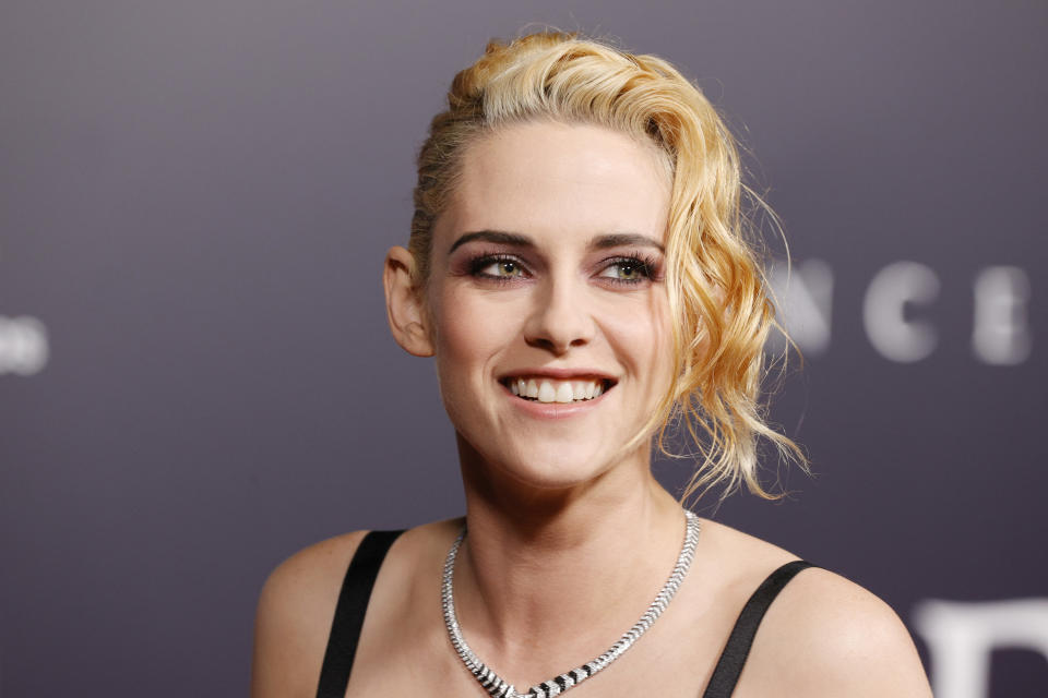 Kristen smiles at an event