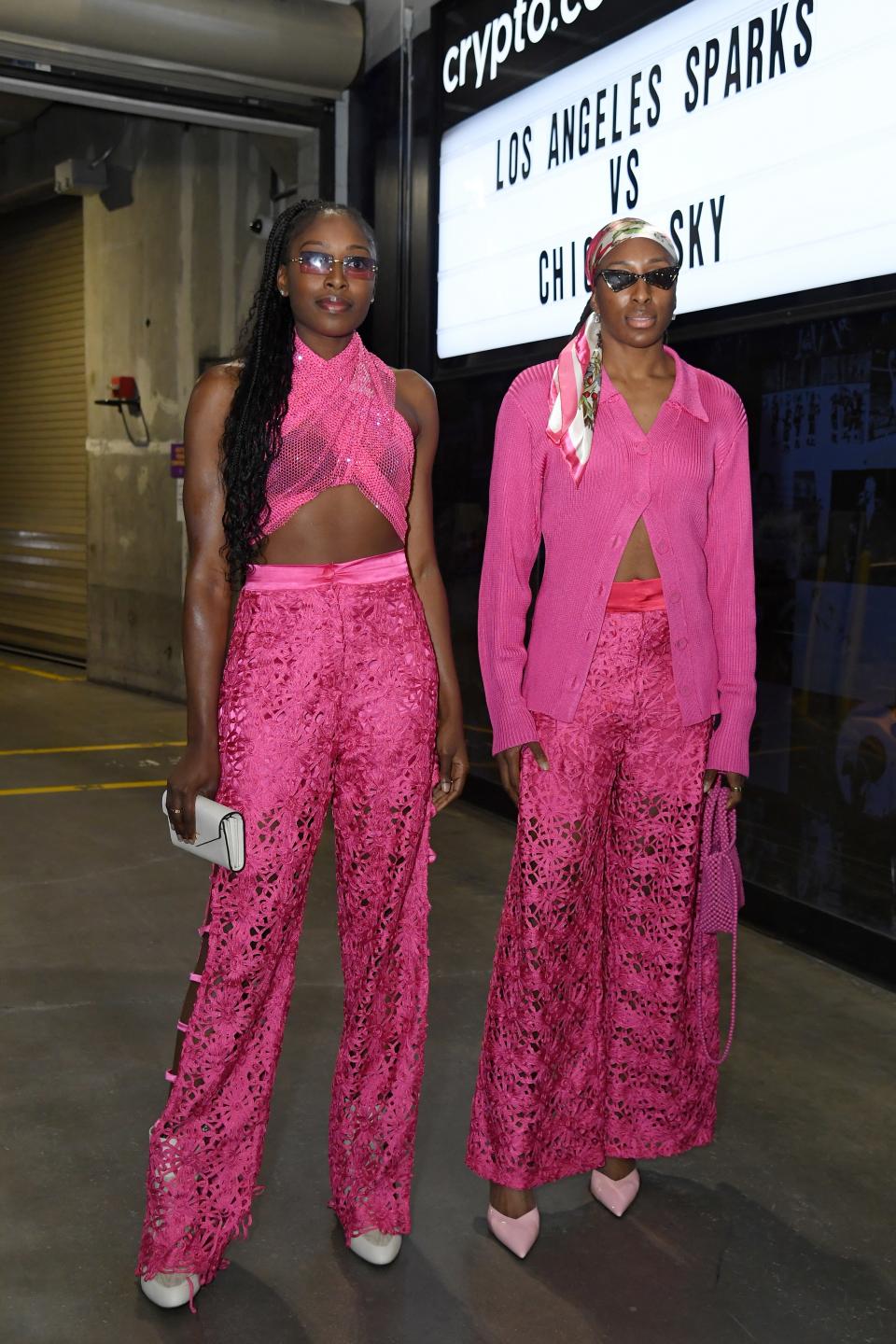 Chiney and Nneka can dress, too.