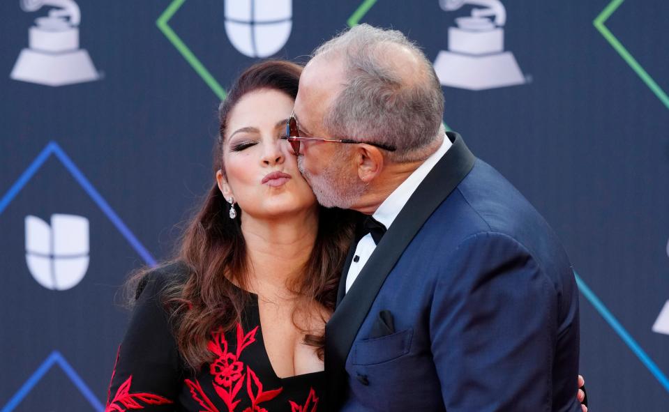 Gloria Estefan and Emilio Estefan.