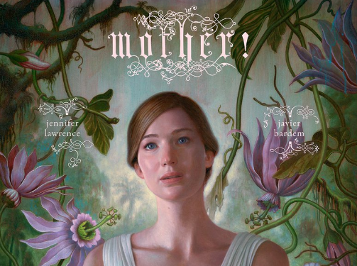 Jennifer Lawrence on 'Mother!' poster