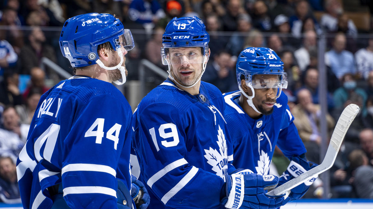 Maple Leafs forward Jason Spezza has the support of two families