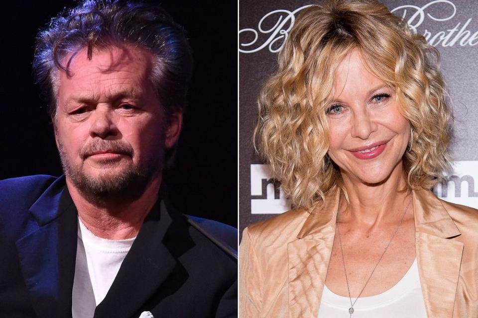 John Mellencamp and Meg Ryan | Lester Cohen/Getty Images for ASCAP; Dave Kotinsky/Getty Images