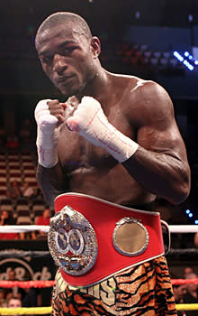 Tavoris Cloud will take a 23-0 record into his IBF light heavyweight title fight on Saturday