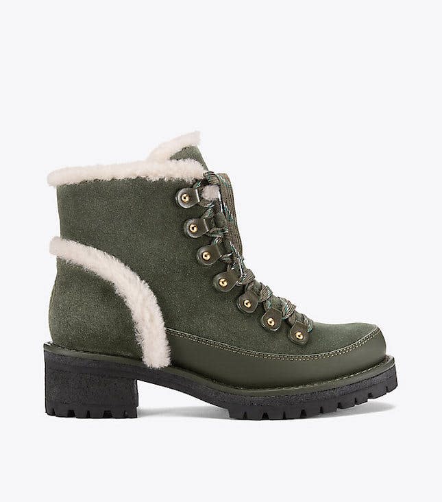 Tory Burch Cooper Shearling Bootie