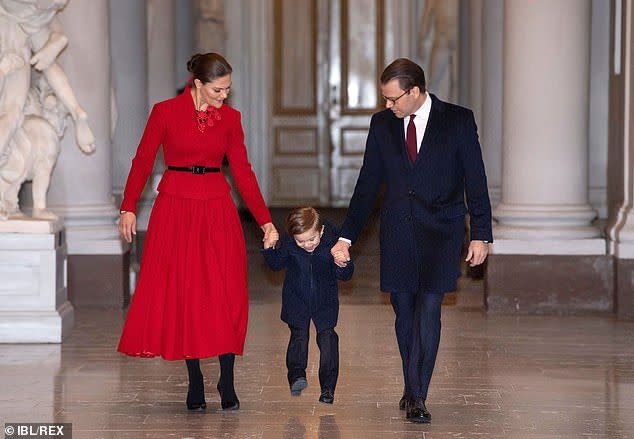 Crown Princess Victoria and Prince Daniel of Sweden