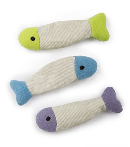 Fish Flop Catnip Crinkle Toy Pack